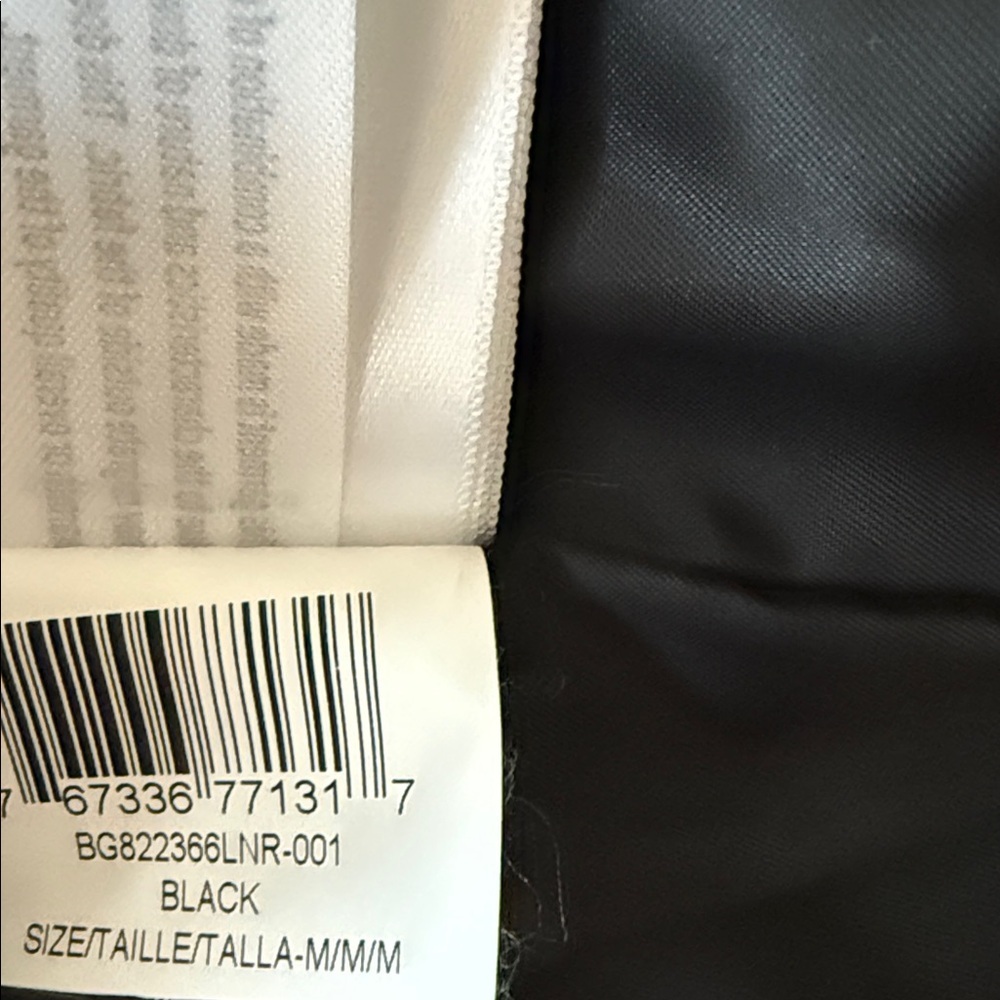 BCBGeneration Black Puffer Vest Down Blend w/Faux Fur Detachable Hood Sz M - Picture 13 of 13